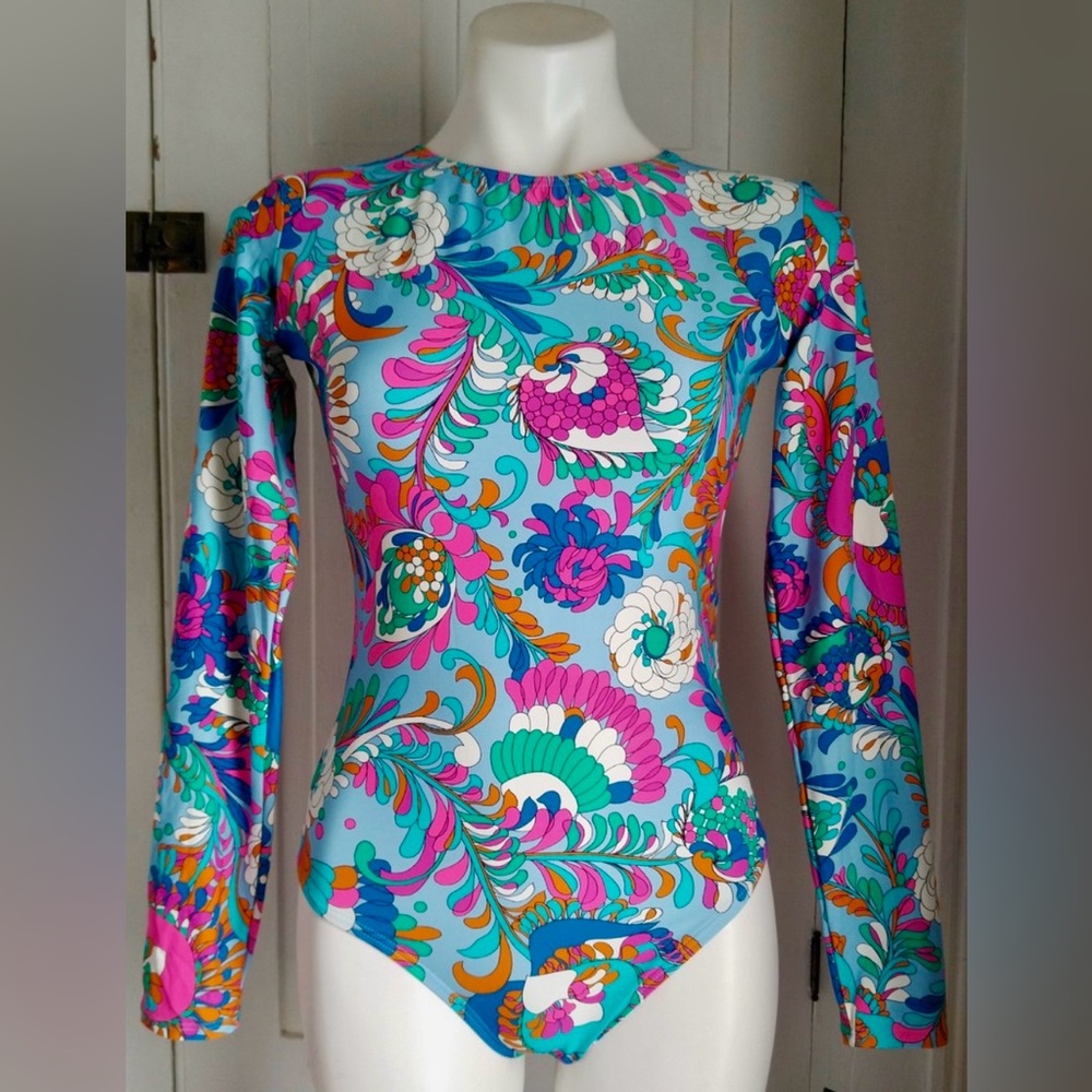 KATE SPADE One-Piece Swimsuit w/Rash Guard